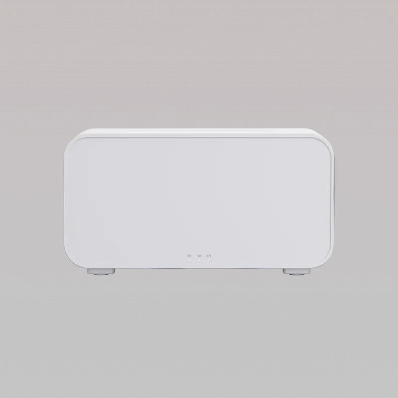 Minimalist Air Humidifier with Flame Imitation, with aromatherapy and LED lighting